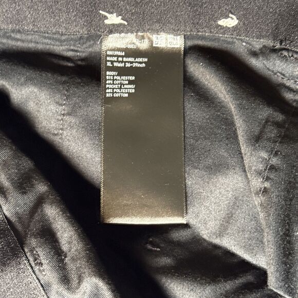 Uniqlo Smart Ankle Pants 2-Way Stretch Black Patterned 321-453395 | XL 36-39 - Picture 10 of 13